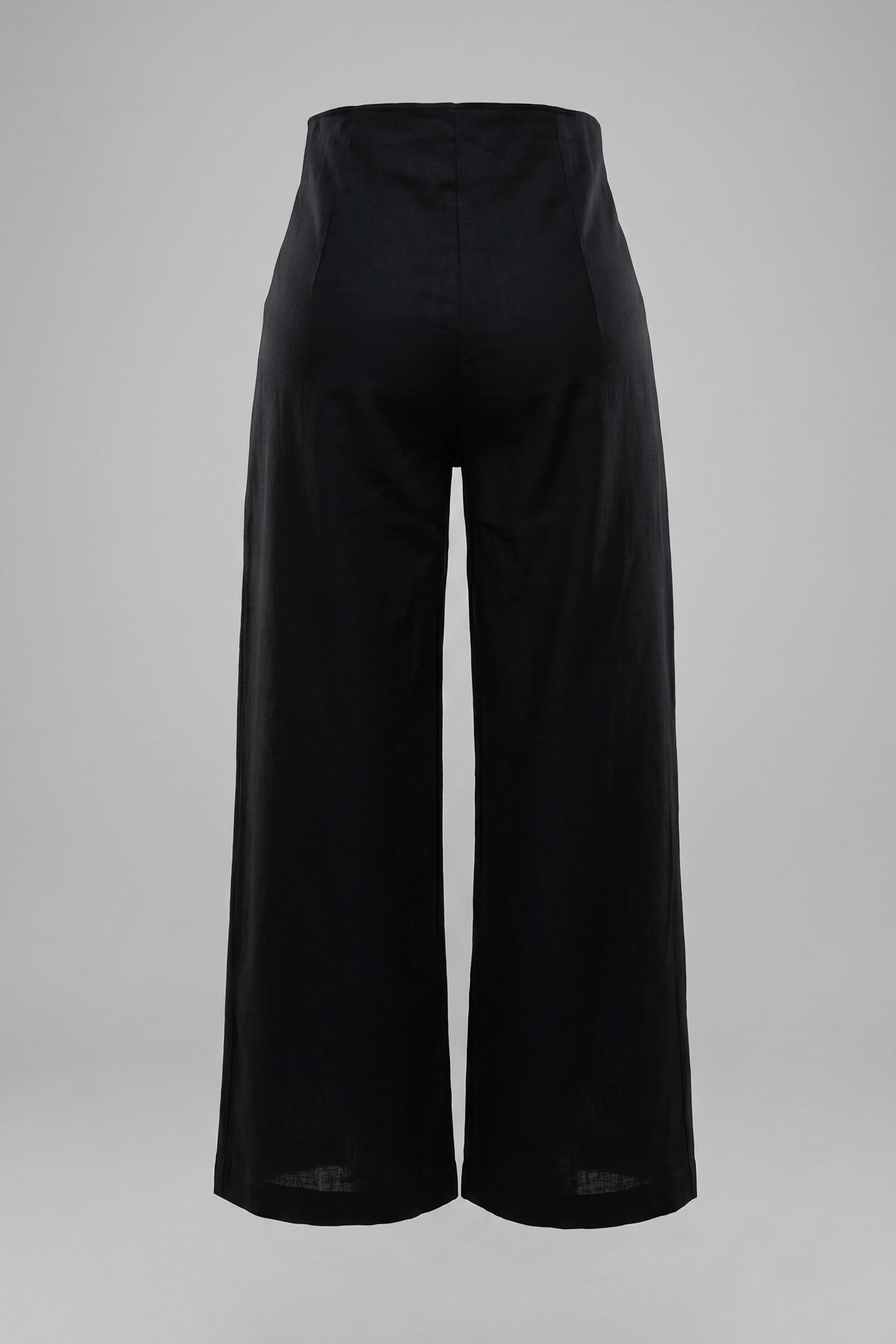 Ladies Linen Wide Leg Trouser (sty#05)