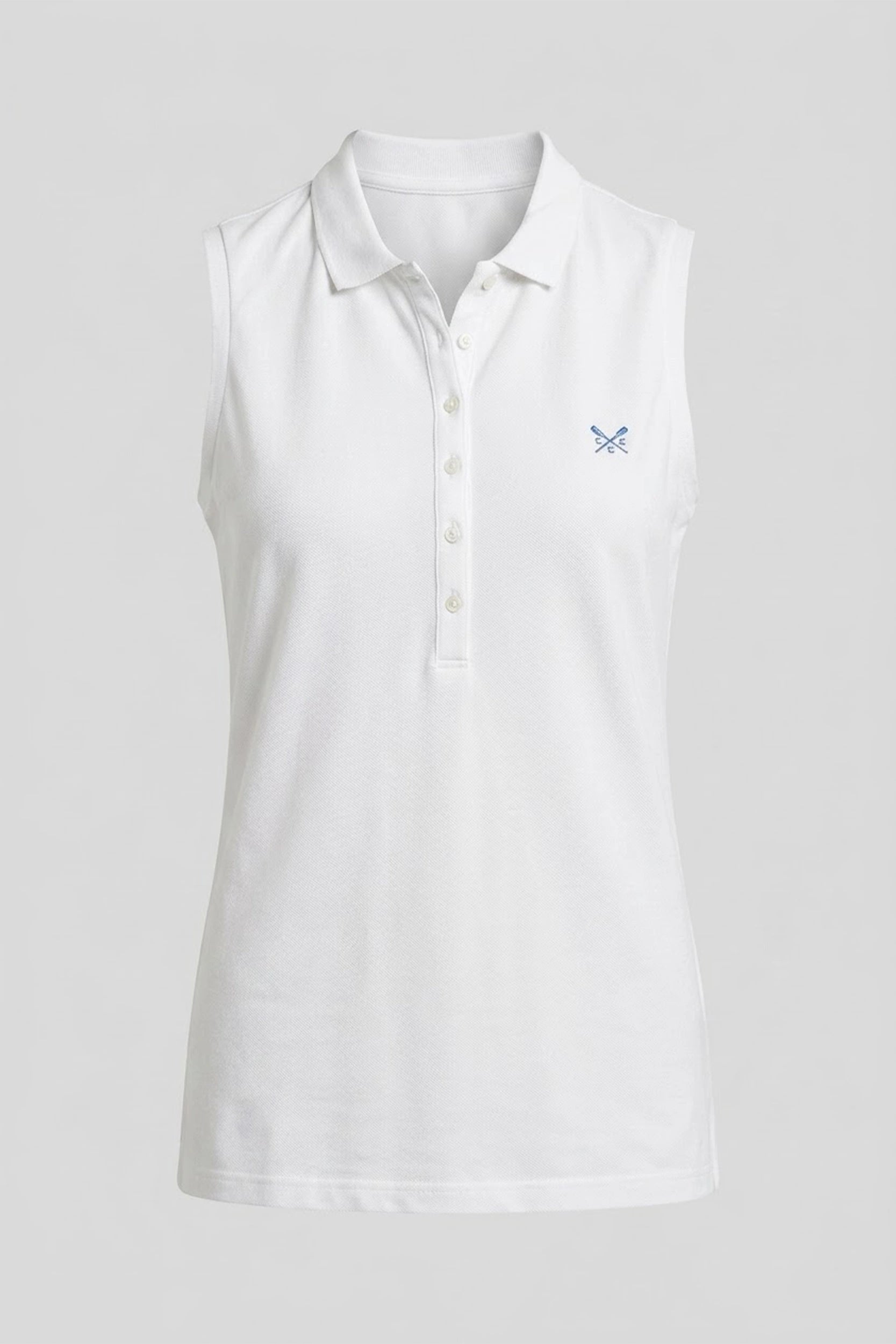 Sleeveless Polo Top For Women - Casual Everyday Wear