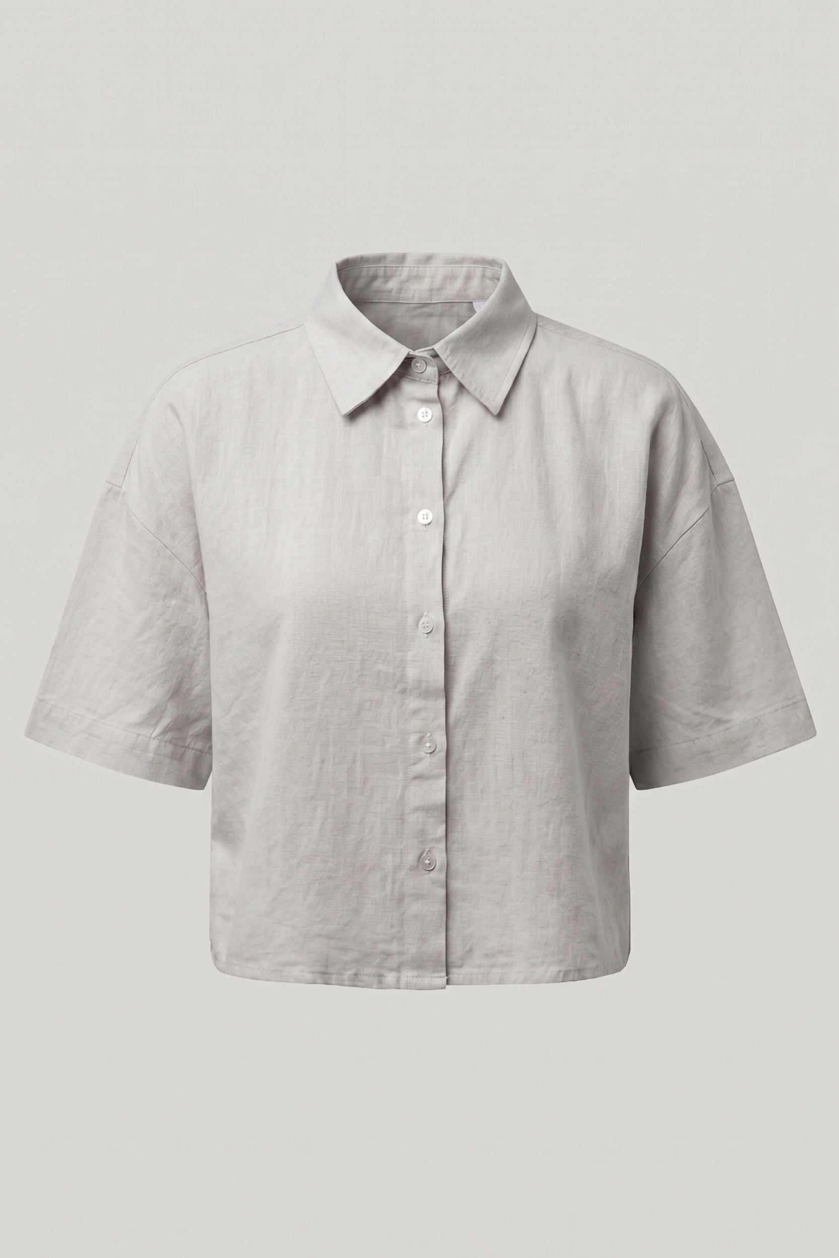 Over Size Crop Blouse